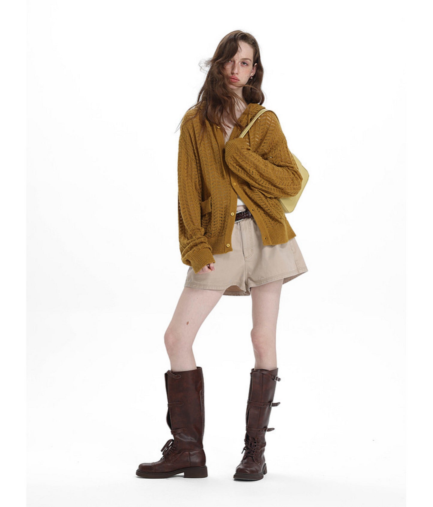 Lightweight Hooded Sweater Jacket