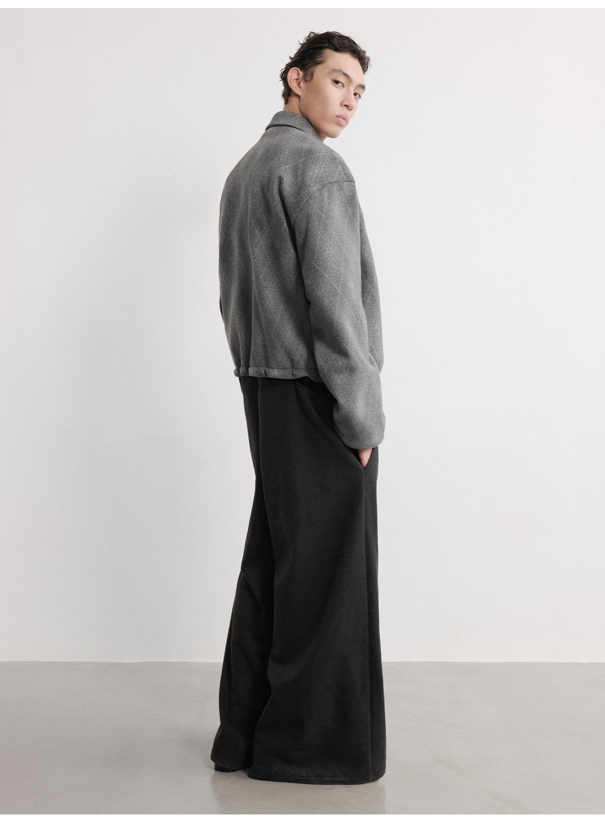 Drawstring Fleece Jacket