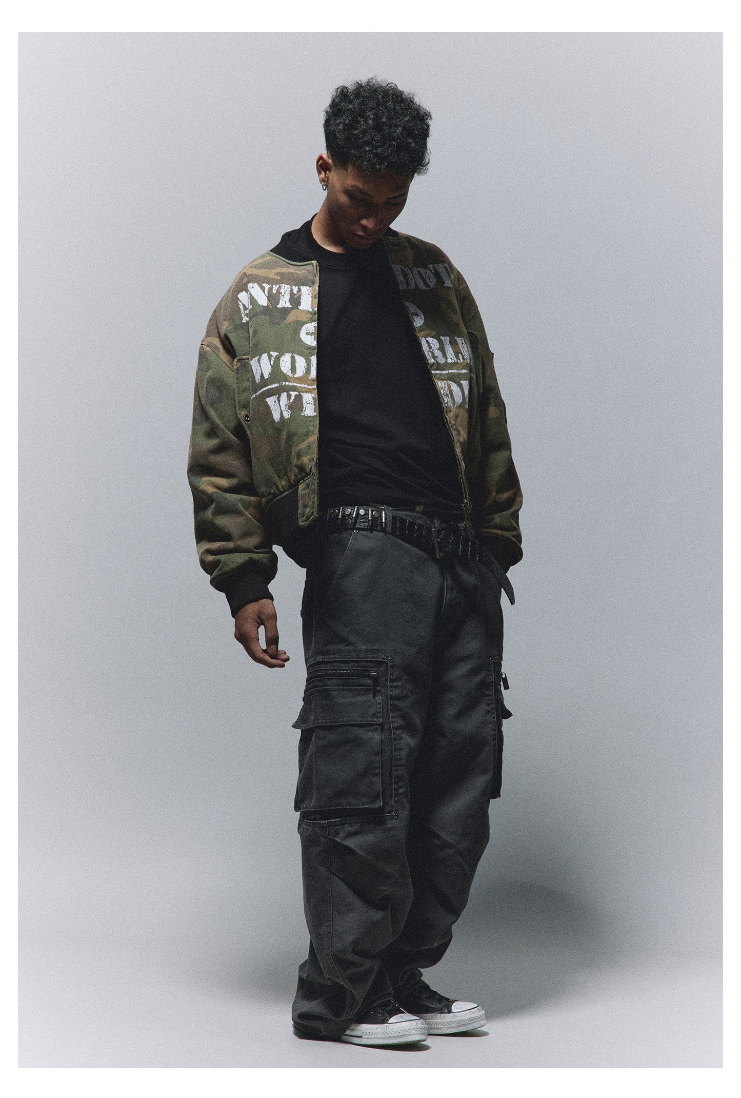 Reversible Camouflage MA-1 Flight Jacket