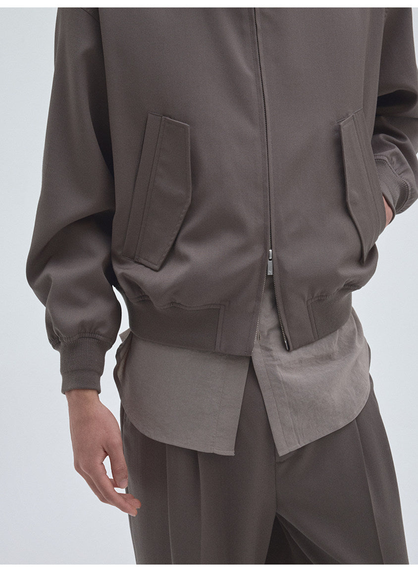 Double-Pocket Classic Harrington Jacket