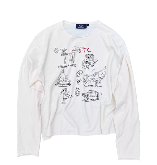 Graffiti print T-shirt