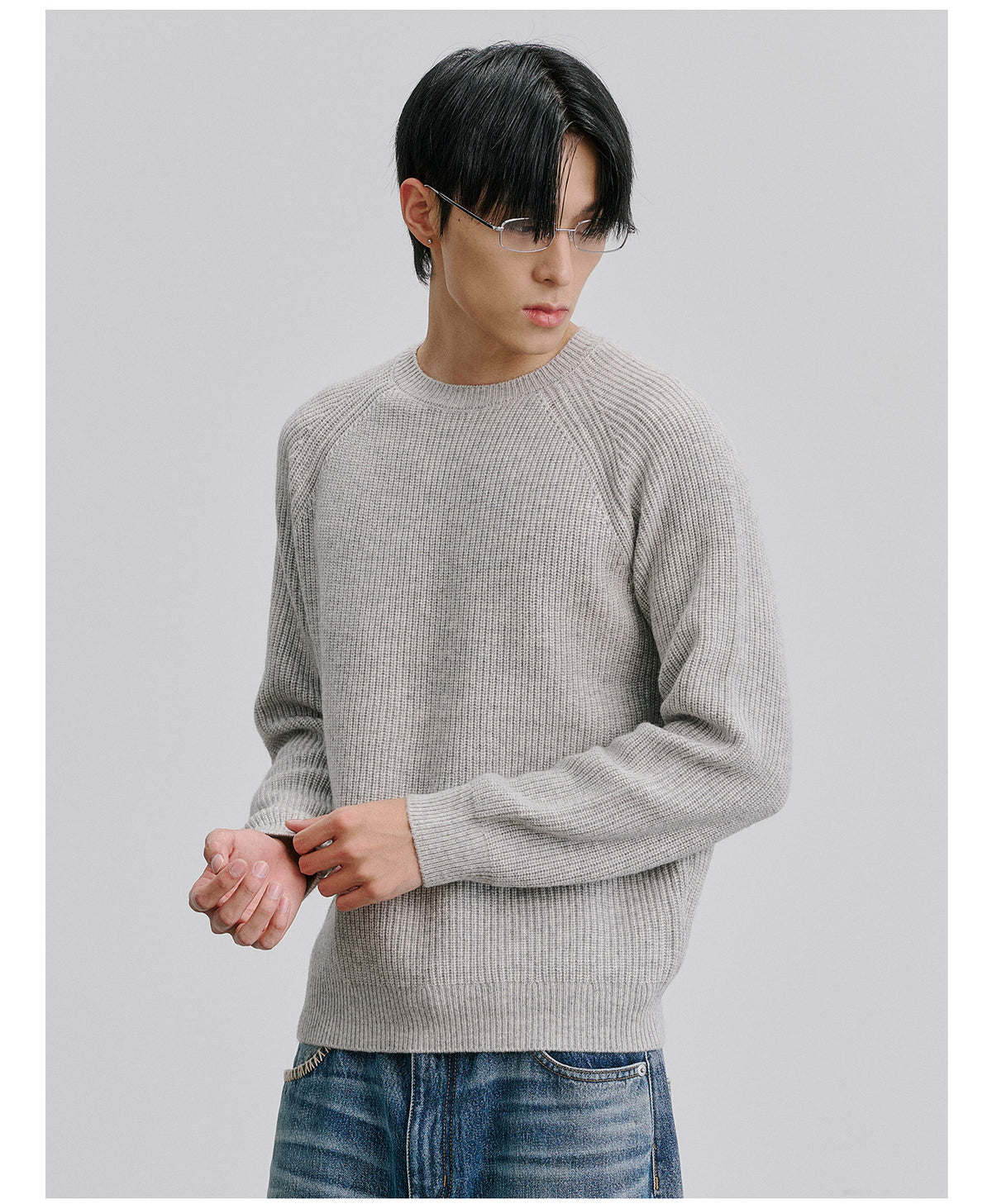 Soft Round-Neck Sweater