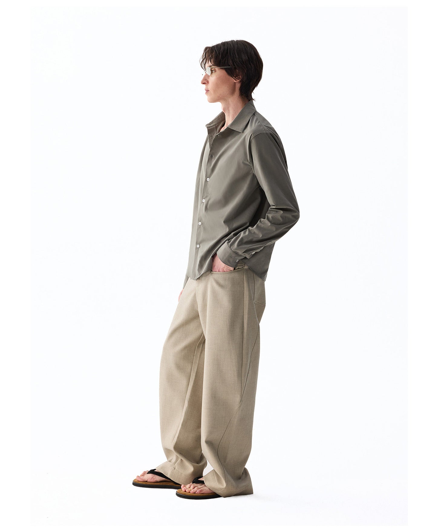 Minimalist Short-Sleeve Shirt
