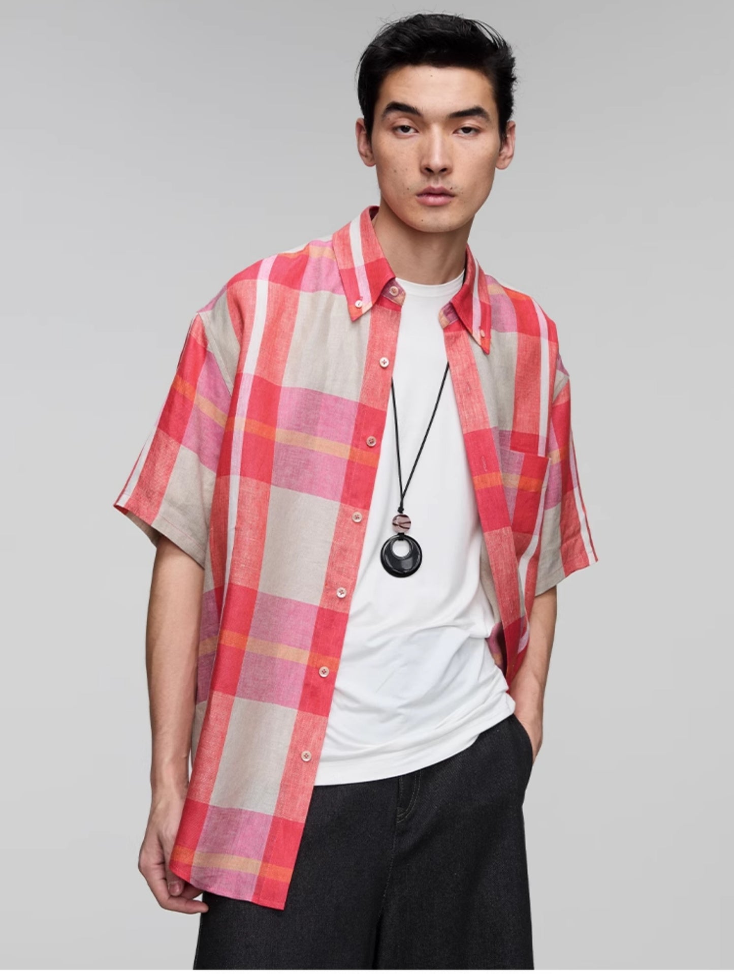 Casual Patch Pocket Shirt