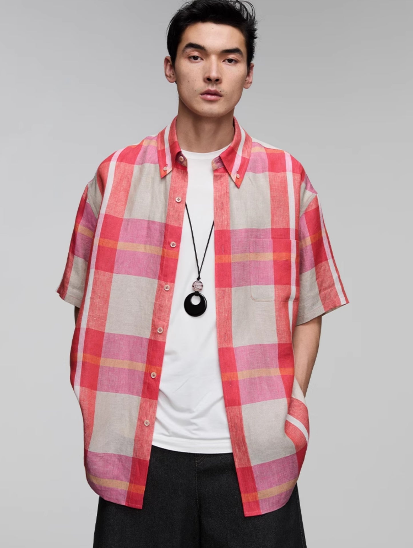 Casual Patch Pocket Shirt