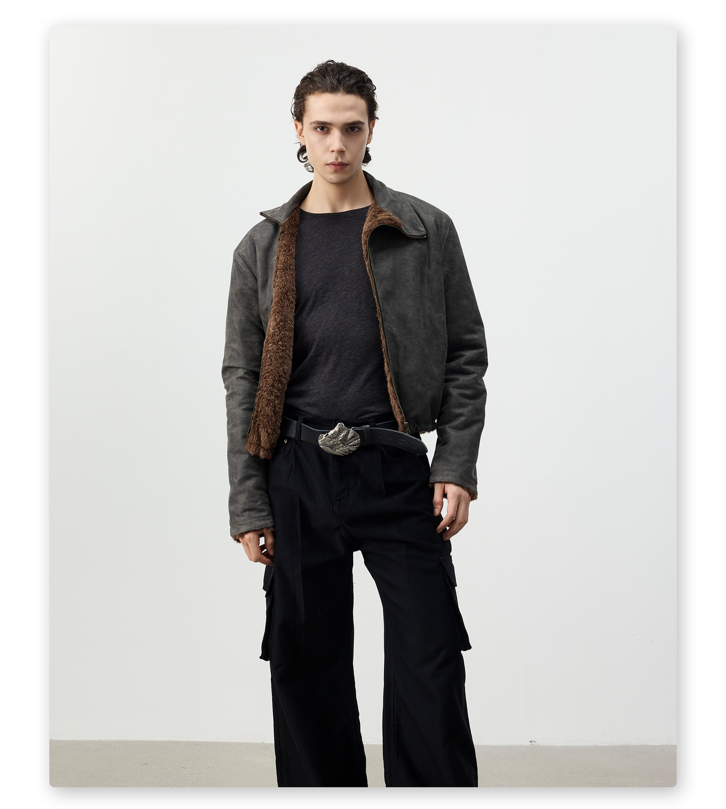 Zipper Cotton Jacket