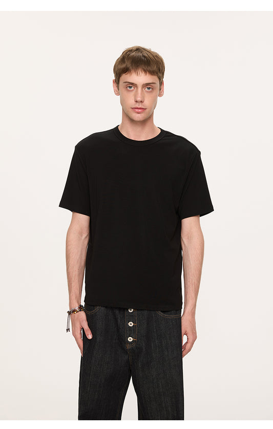 Straight Shoulder T-Shirt