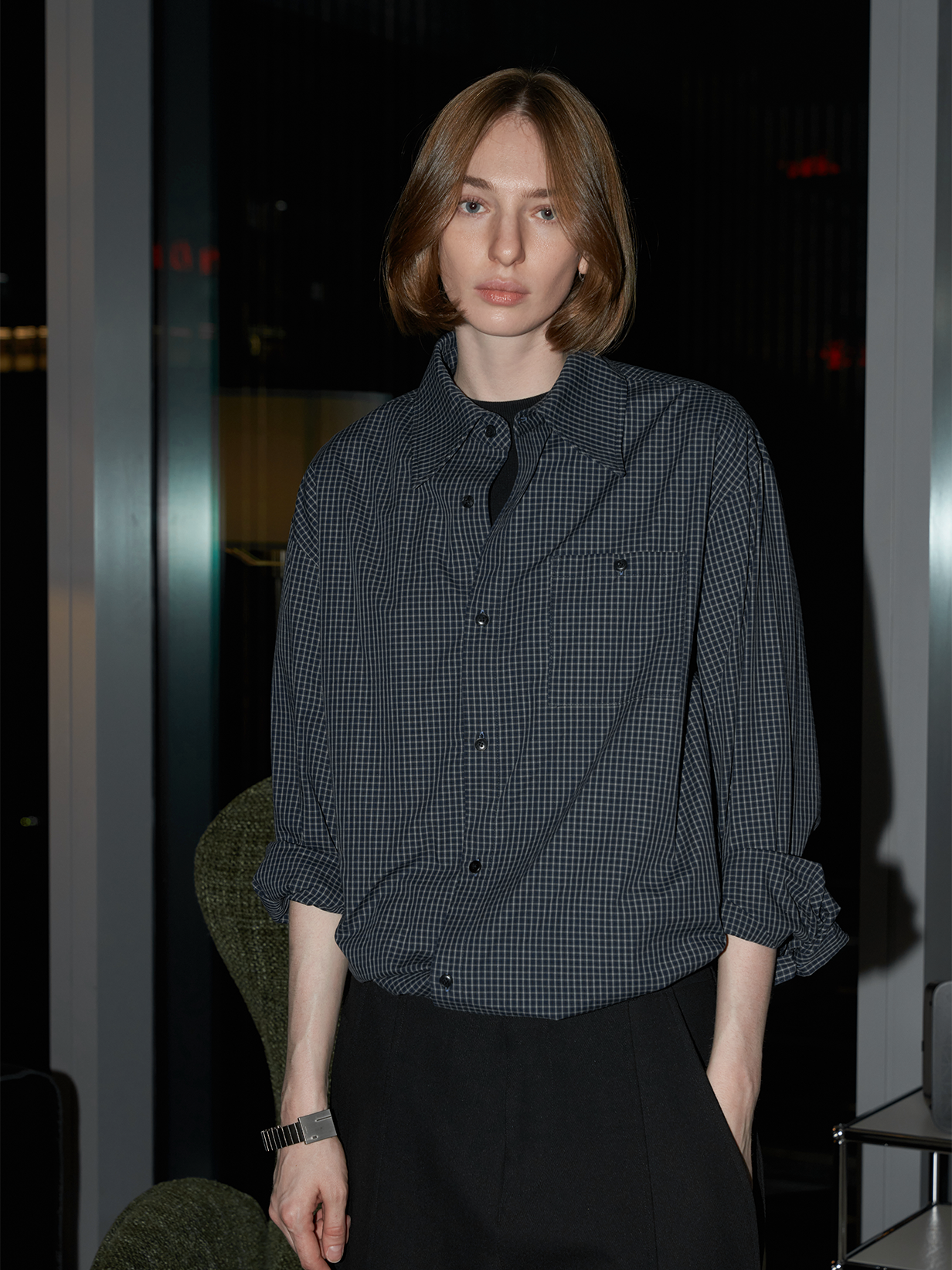 Simple Loose-Fit Shirt