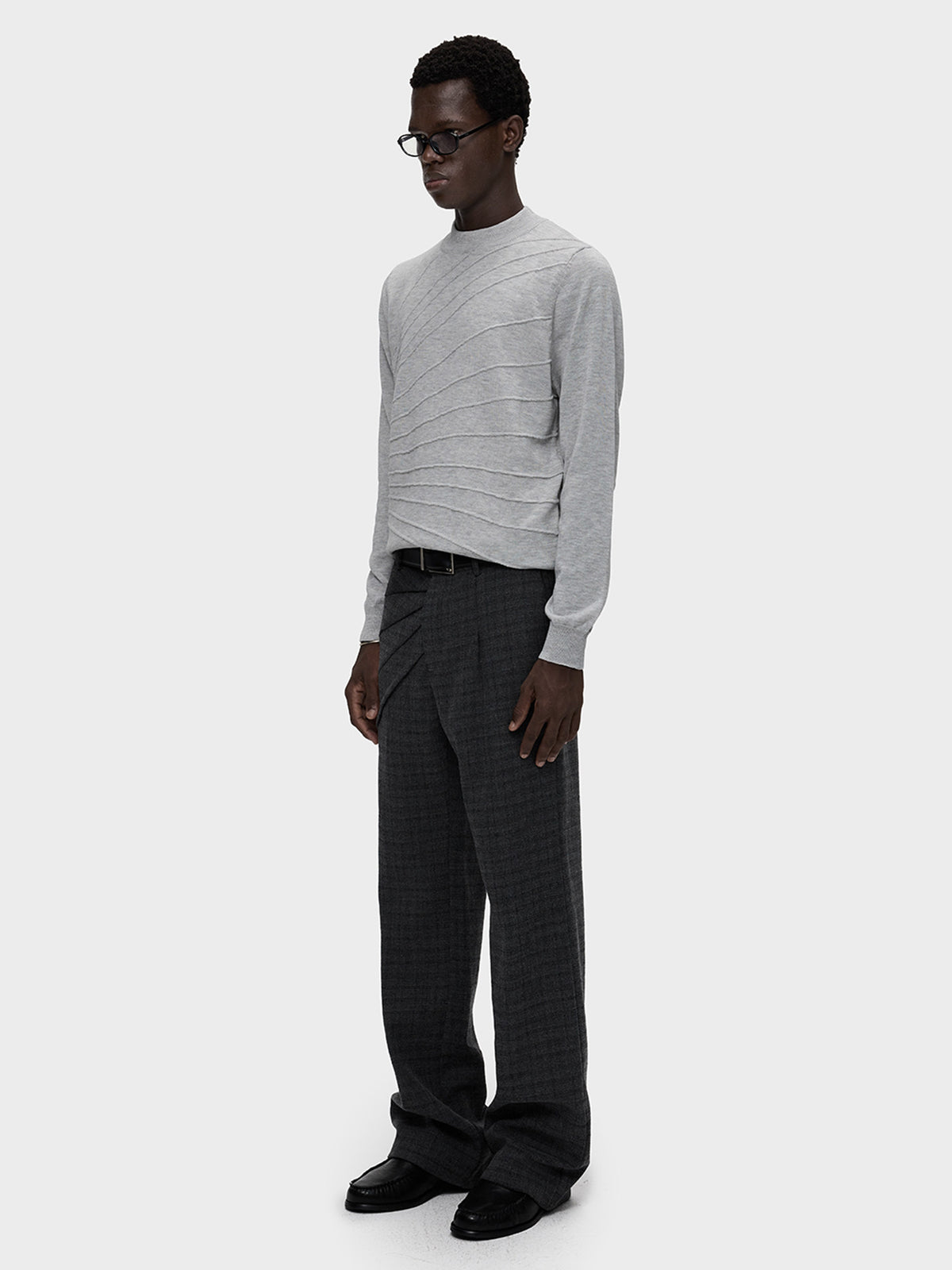 Checkered Casual Pants