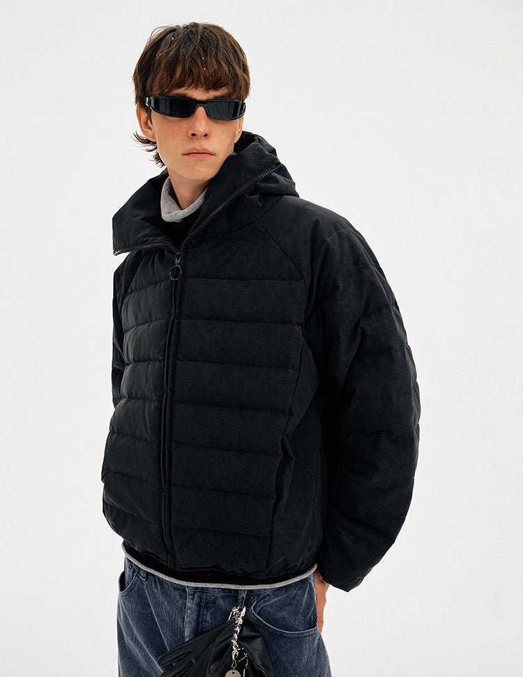 Casual Down Jacket with Hood