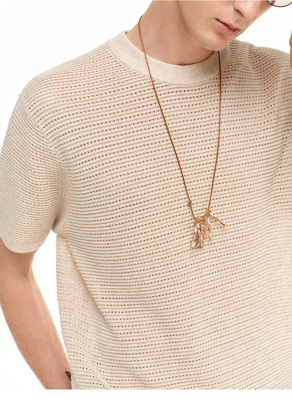 Mesh Short-Sleeve T-Shirt
