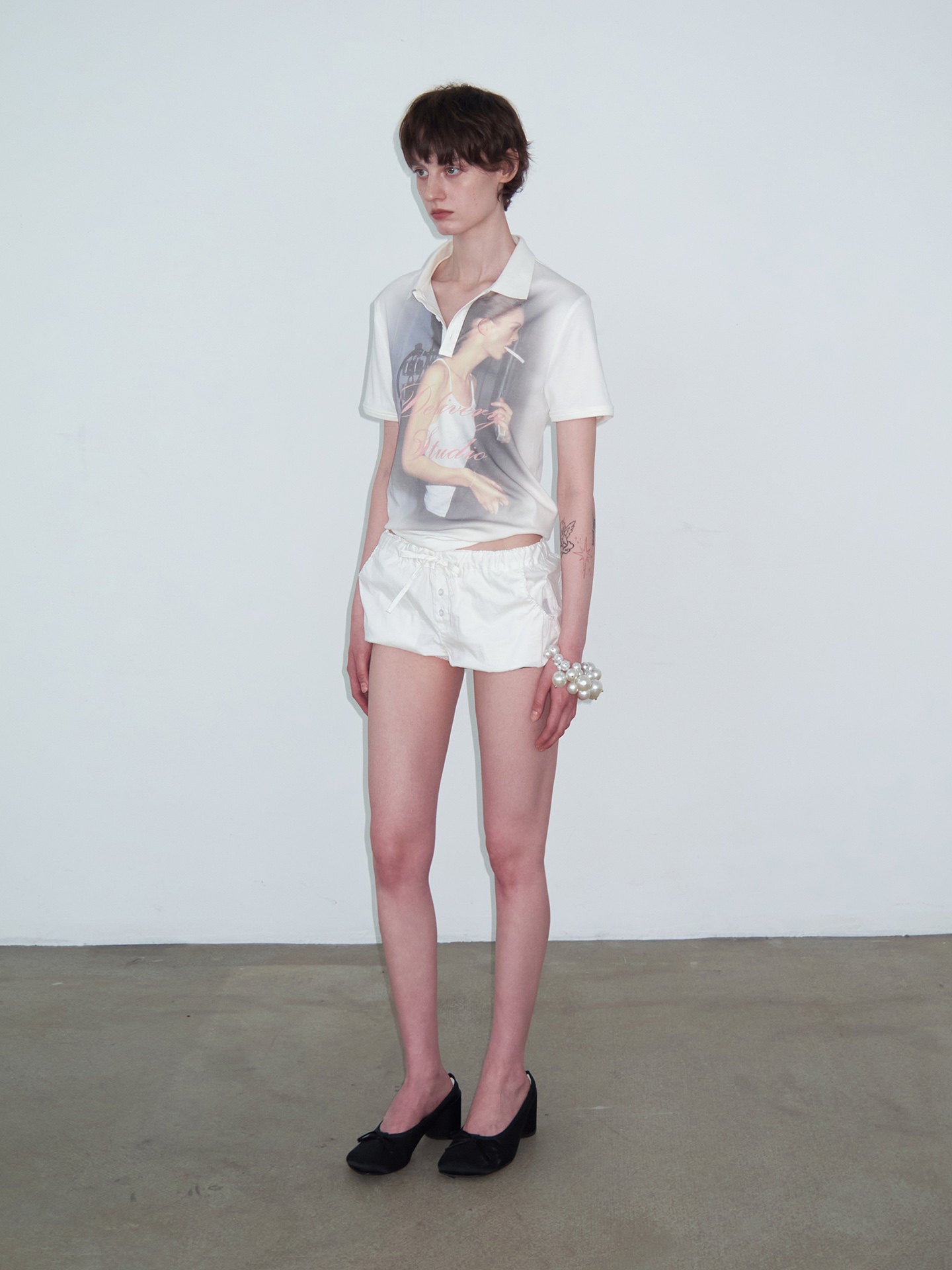 Vintage Millennium Printed Polo Shirt