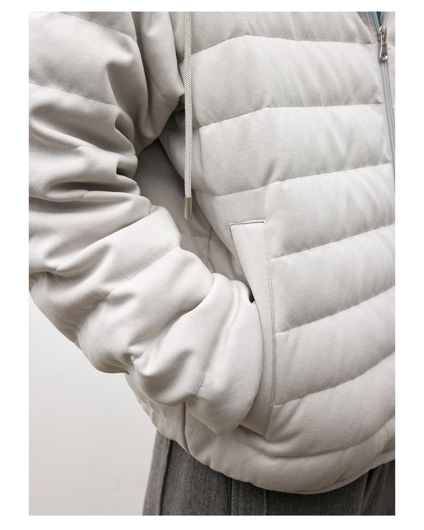 Basic Down Jacket with Hood