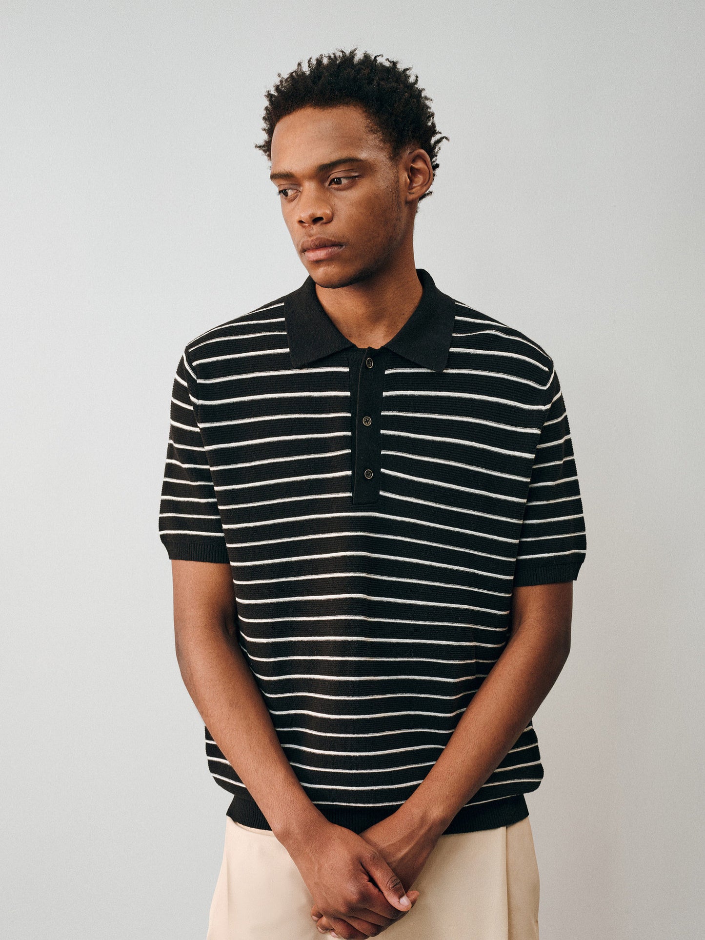 Striped Polo Shirt
