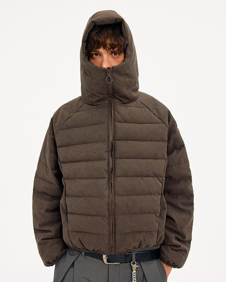 Casual Down Jacket with Hood