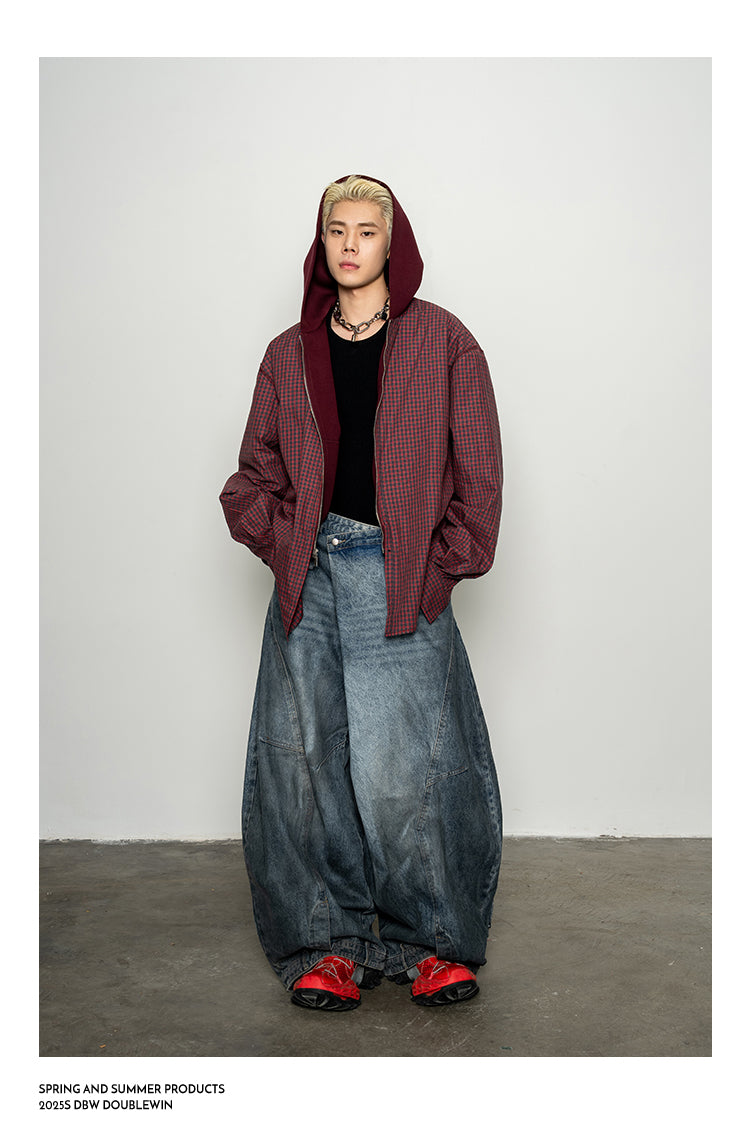 Air Layer Fake Two-Piece Sweatshirt