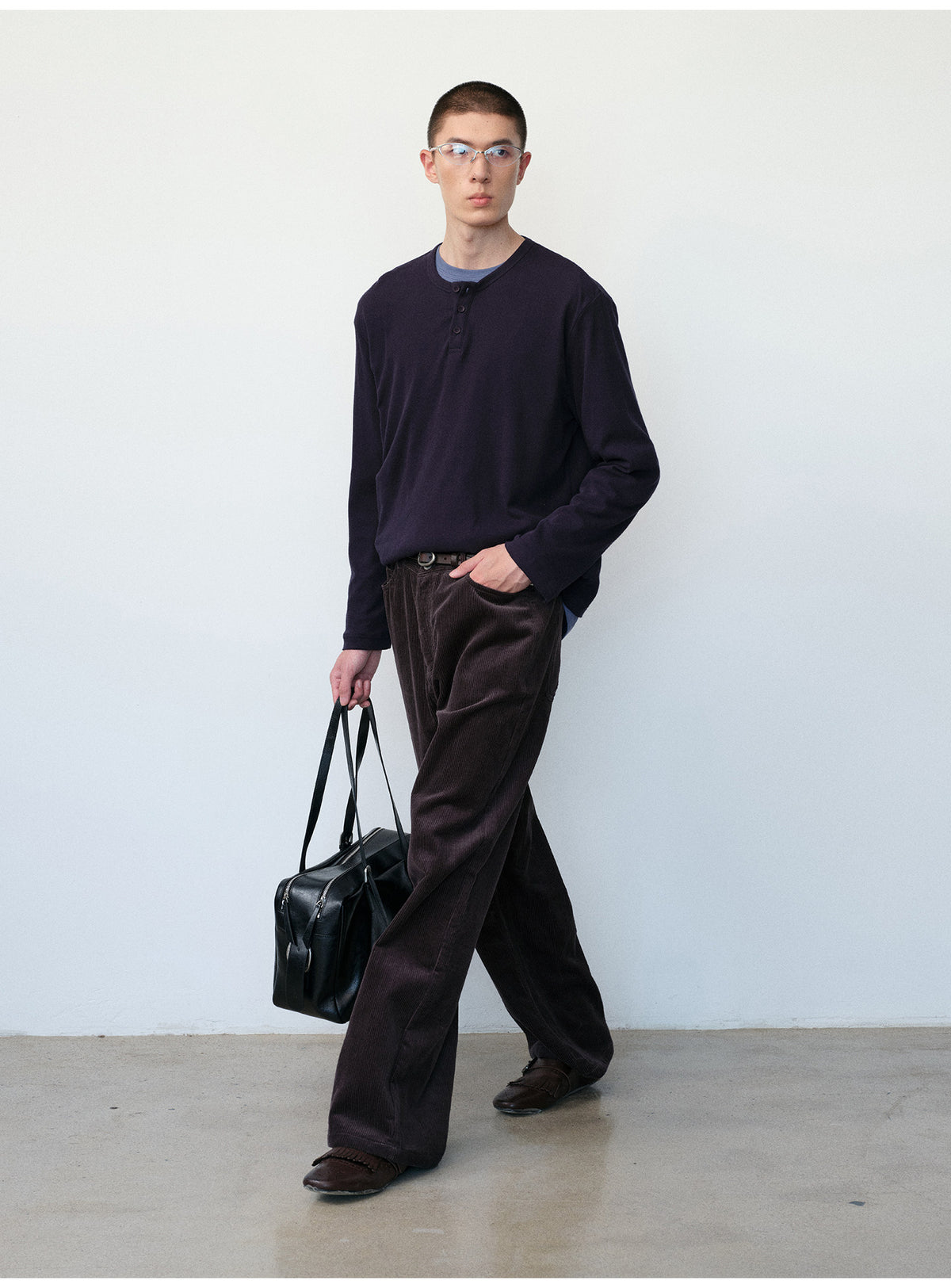 Henry Collar Base Layer T-Shirt