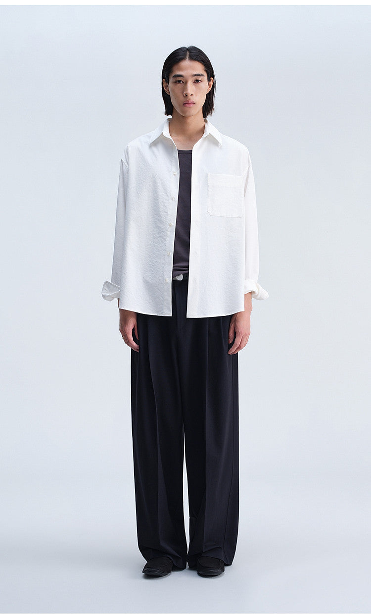 Casual Shirt with a Boxy Silhouette