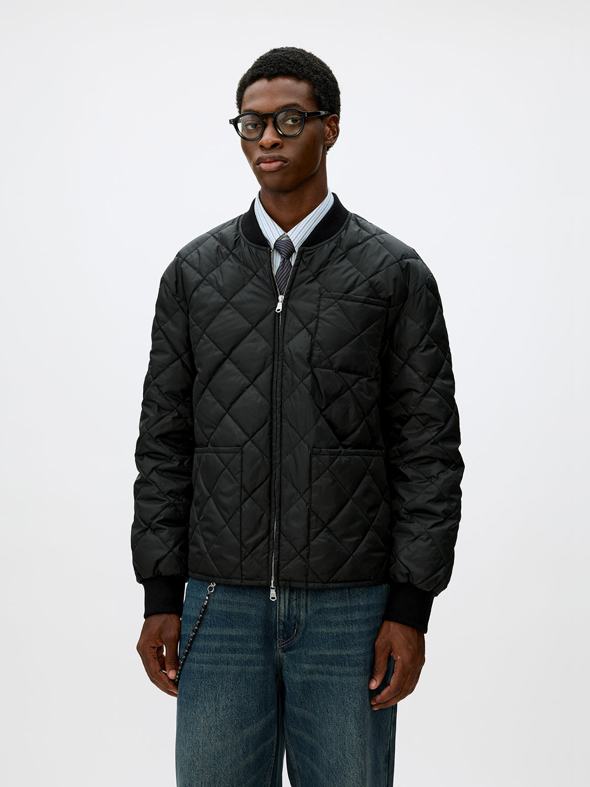 Water-repellent Quilted Jacket