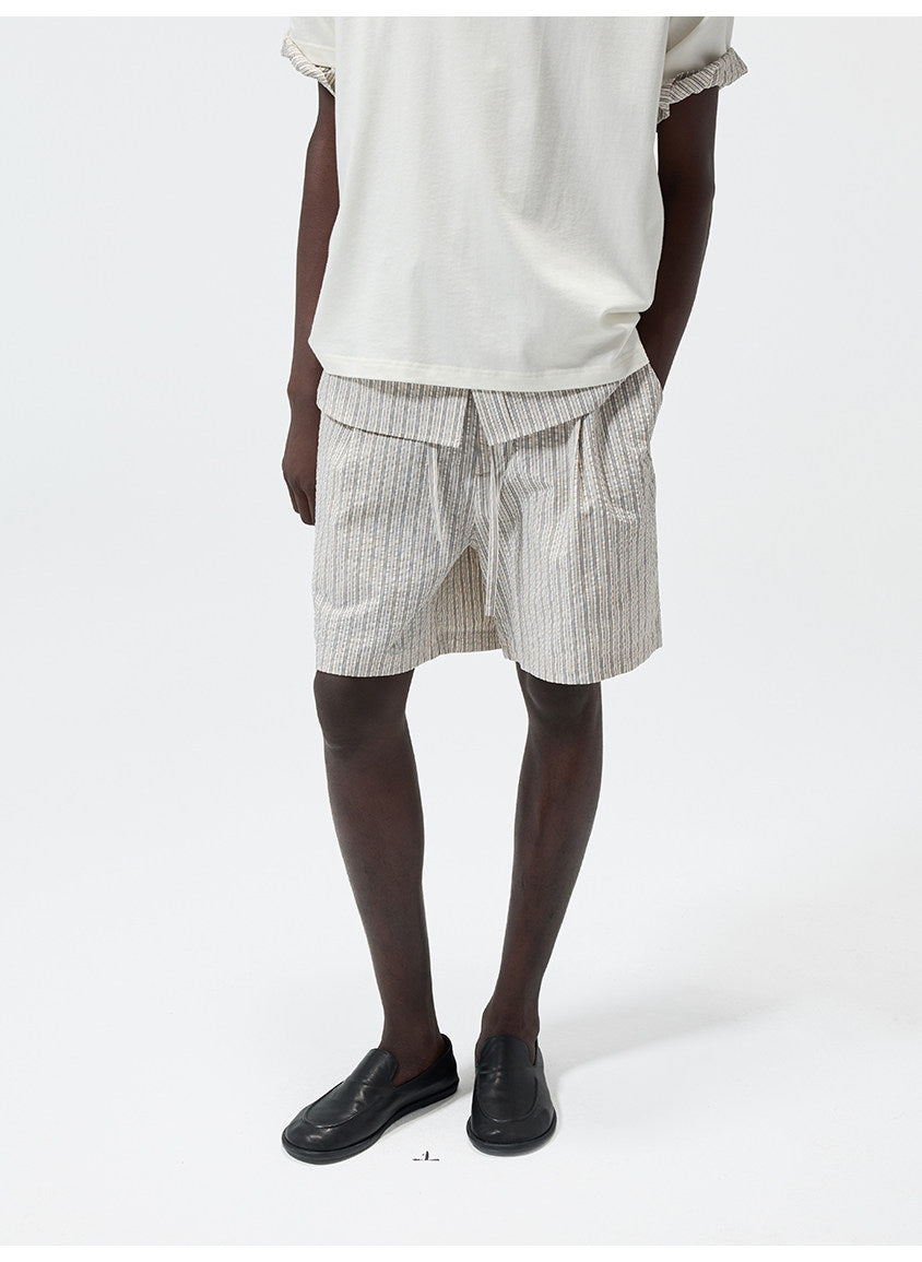 Stripe Comfortable Casual Shorts