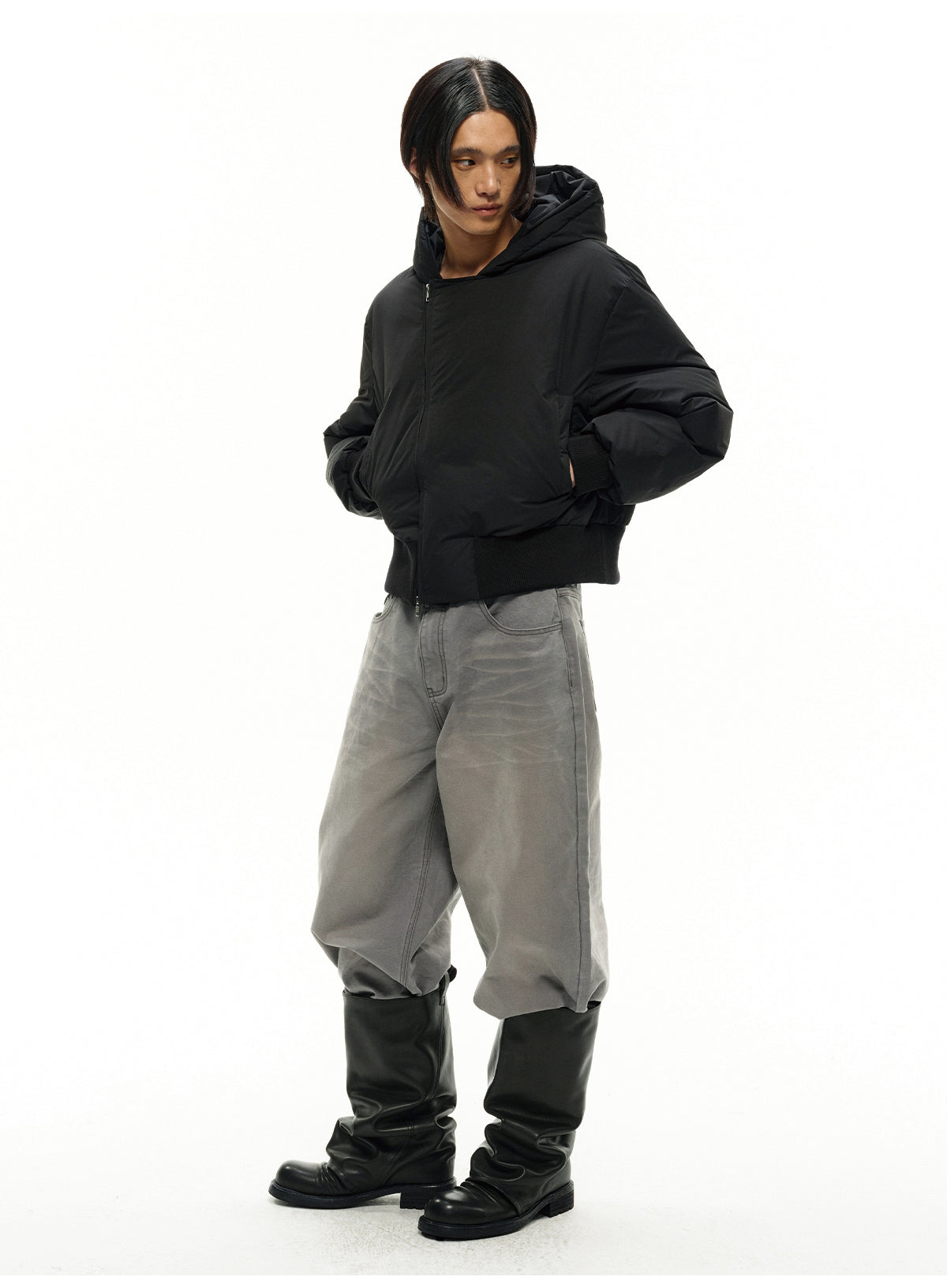 Asymmetrical Down Jacket