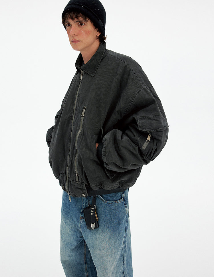 Multi-Pocket Work Jacket