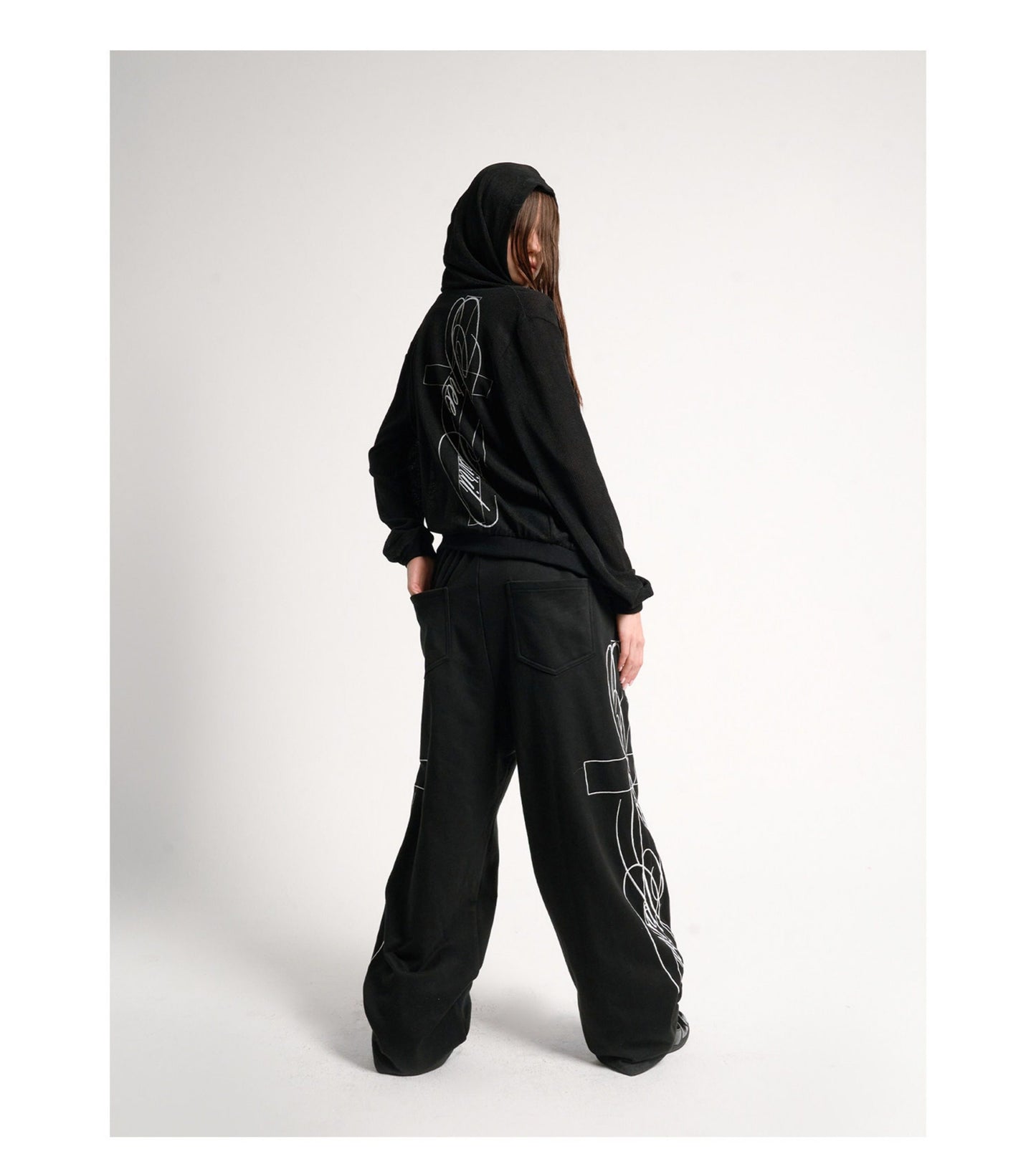 Cross-Stitch Sweatpants