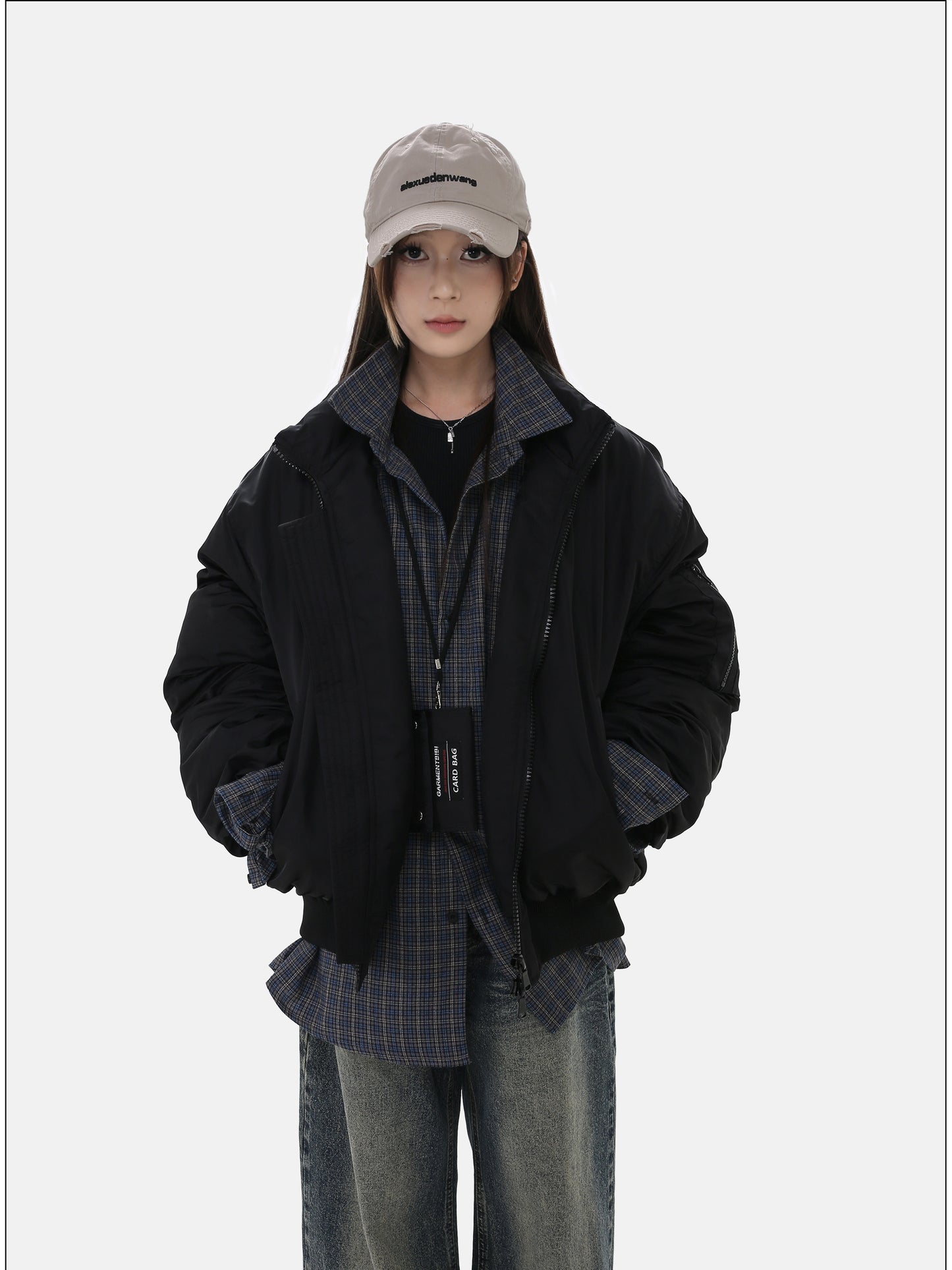 Loose Casual Check Shirt