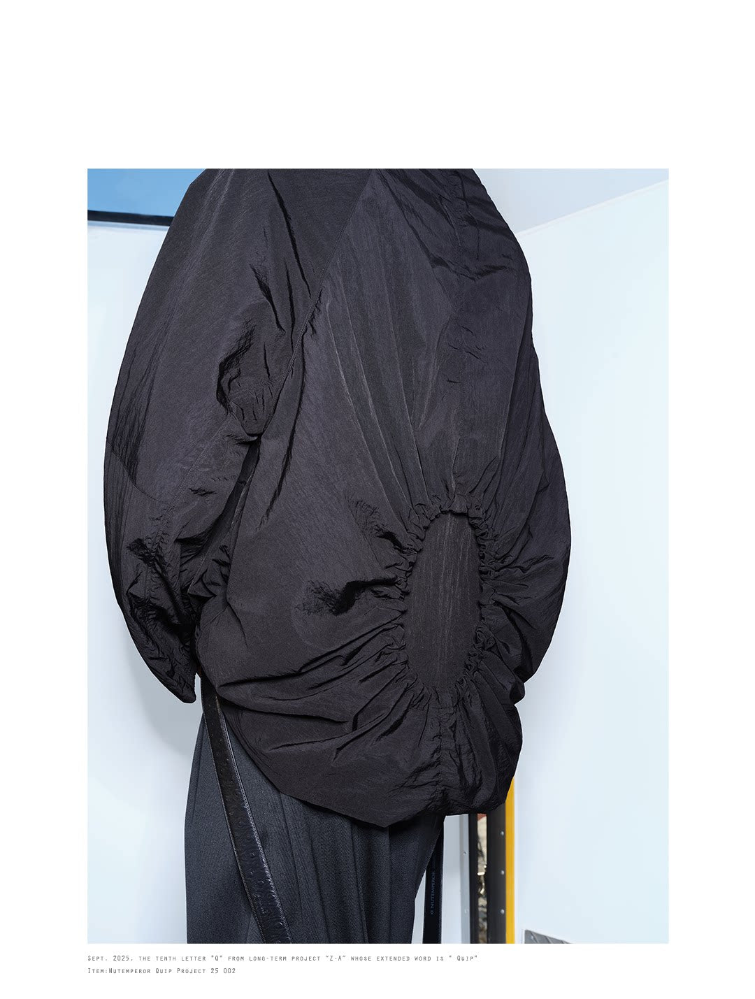 Irregular Cut Frill Jacket