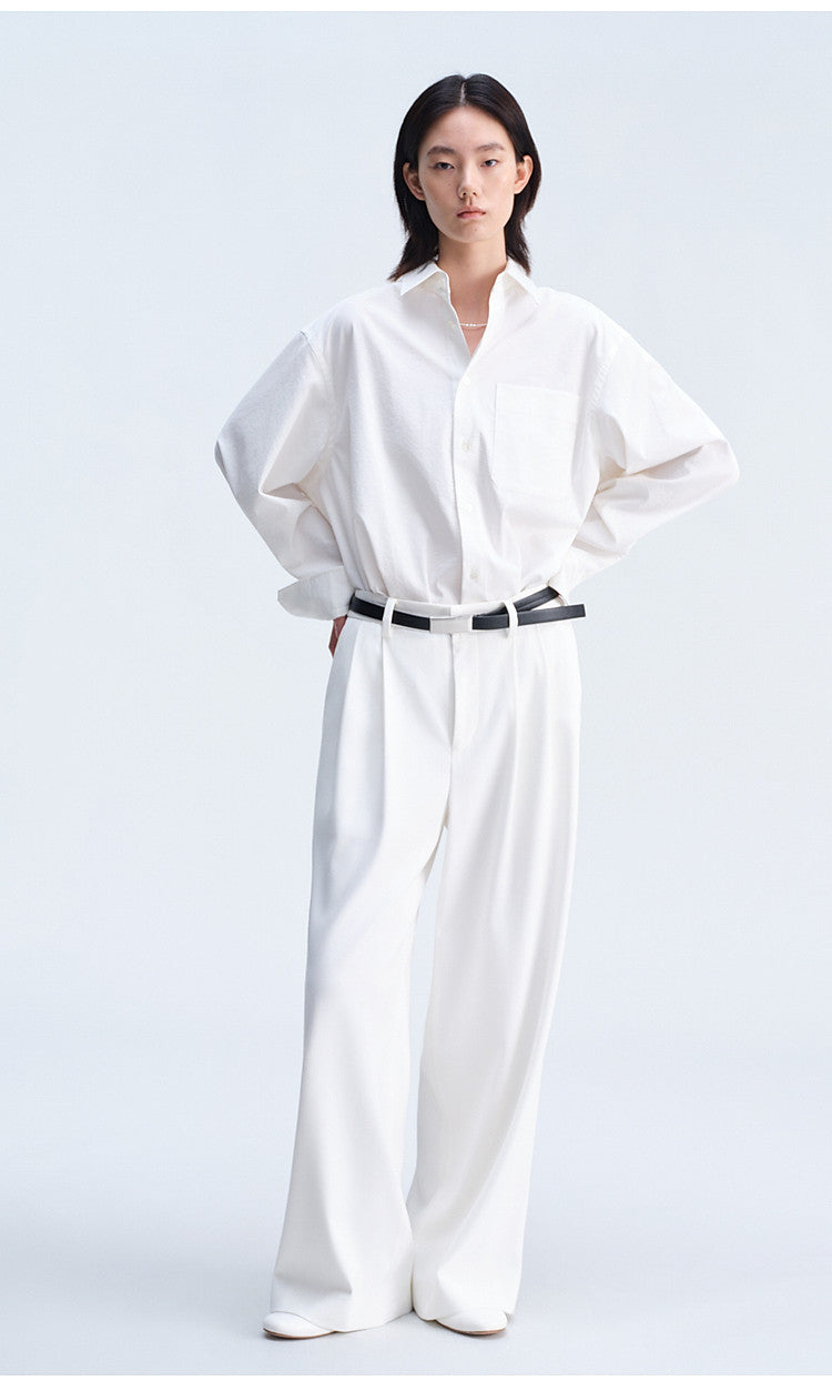 Casual Shirt with a Boxy Silhouette