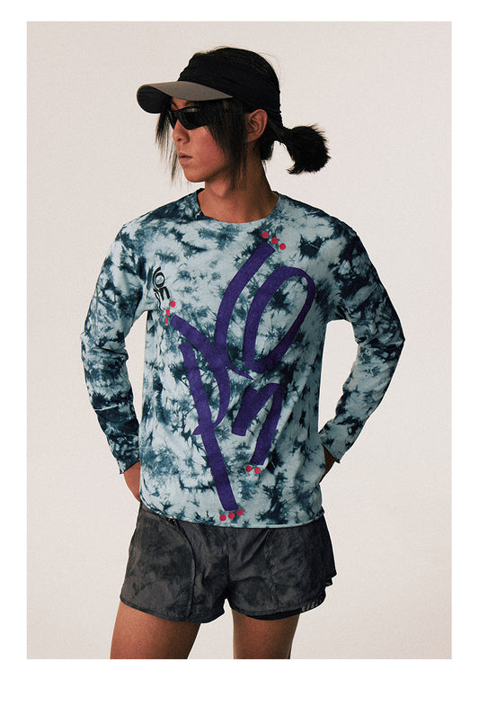 Graffiti Logo Tie-Dye T-Shirt