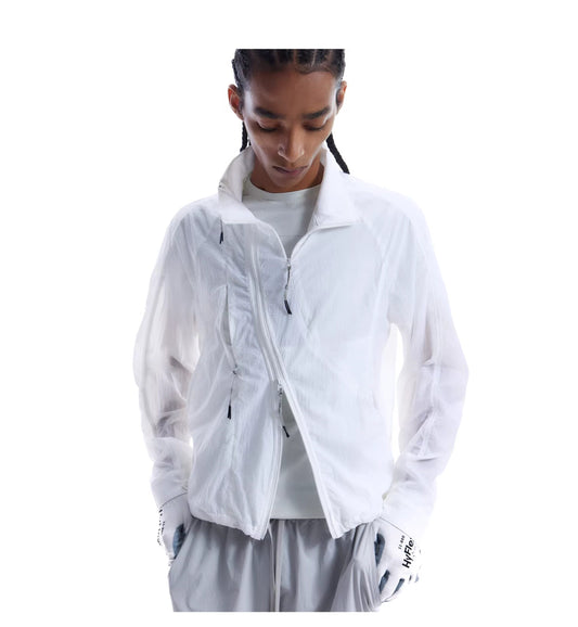 Sheer Stand-Up Collar Sun Protection Jacket