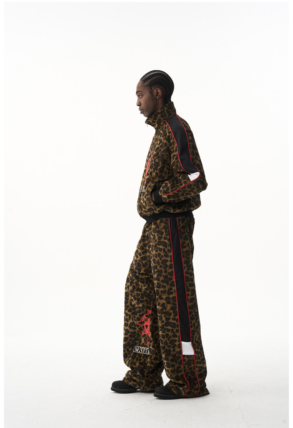 Retro Leopard Print Jacket