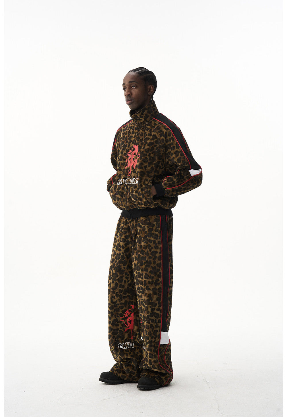 Retro Leopard Print Jacket