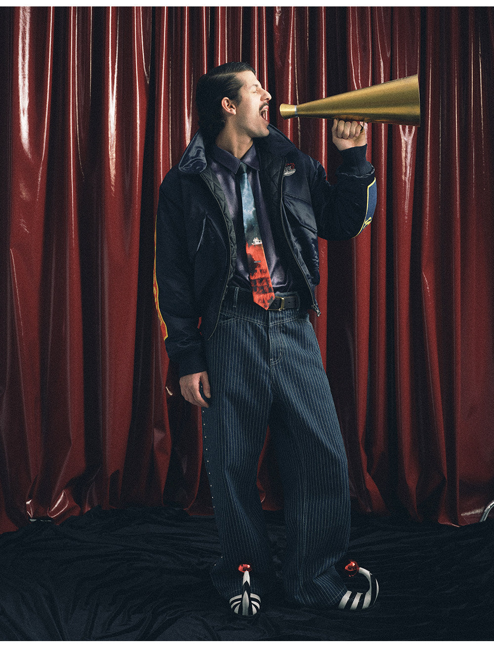 Studded Side Seam Jeans