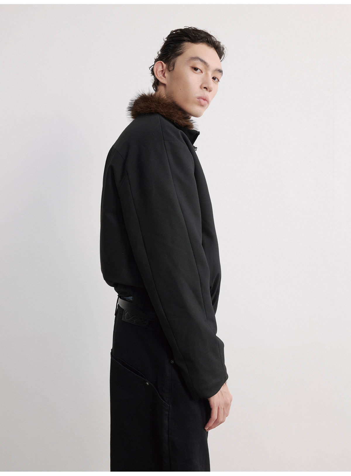 Reversible 3D Pleated Jacket