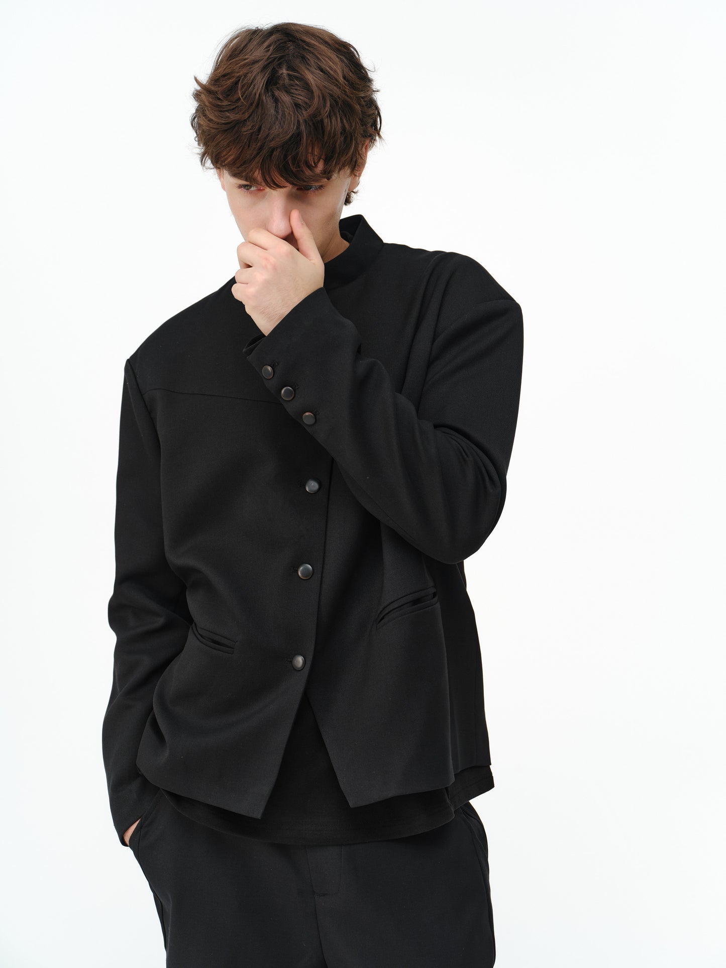 Custom-made stand-collar jacket