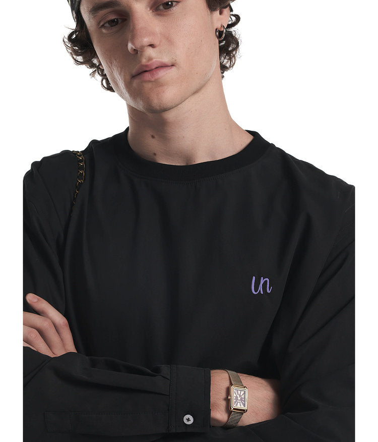 Embroidered Crew Neck T-Shirt