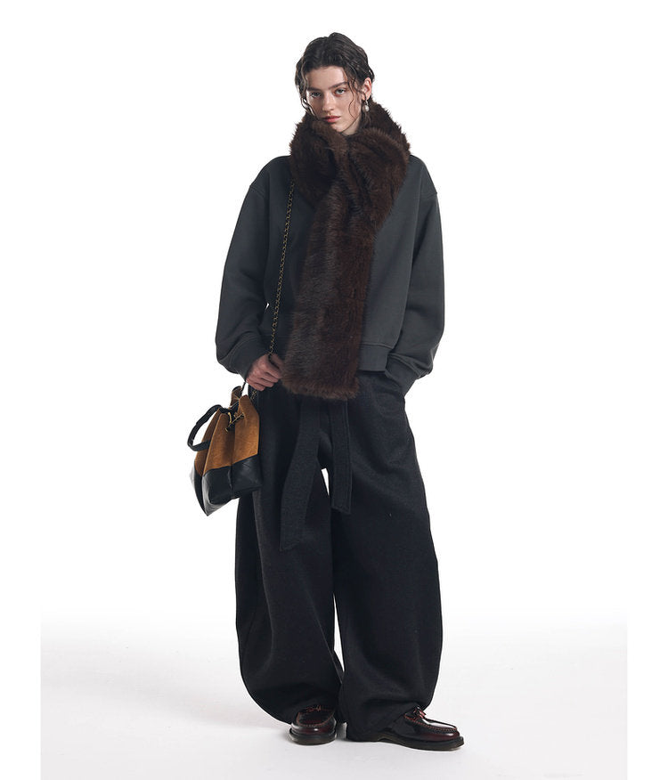 Casual Pants with Free Belt