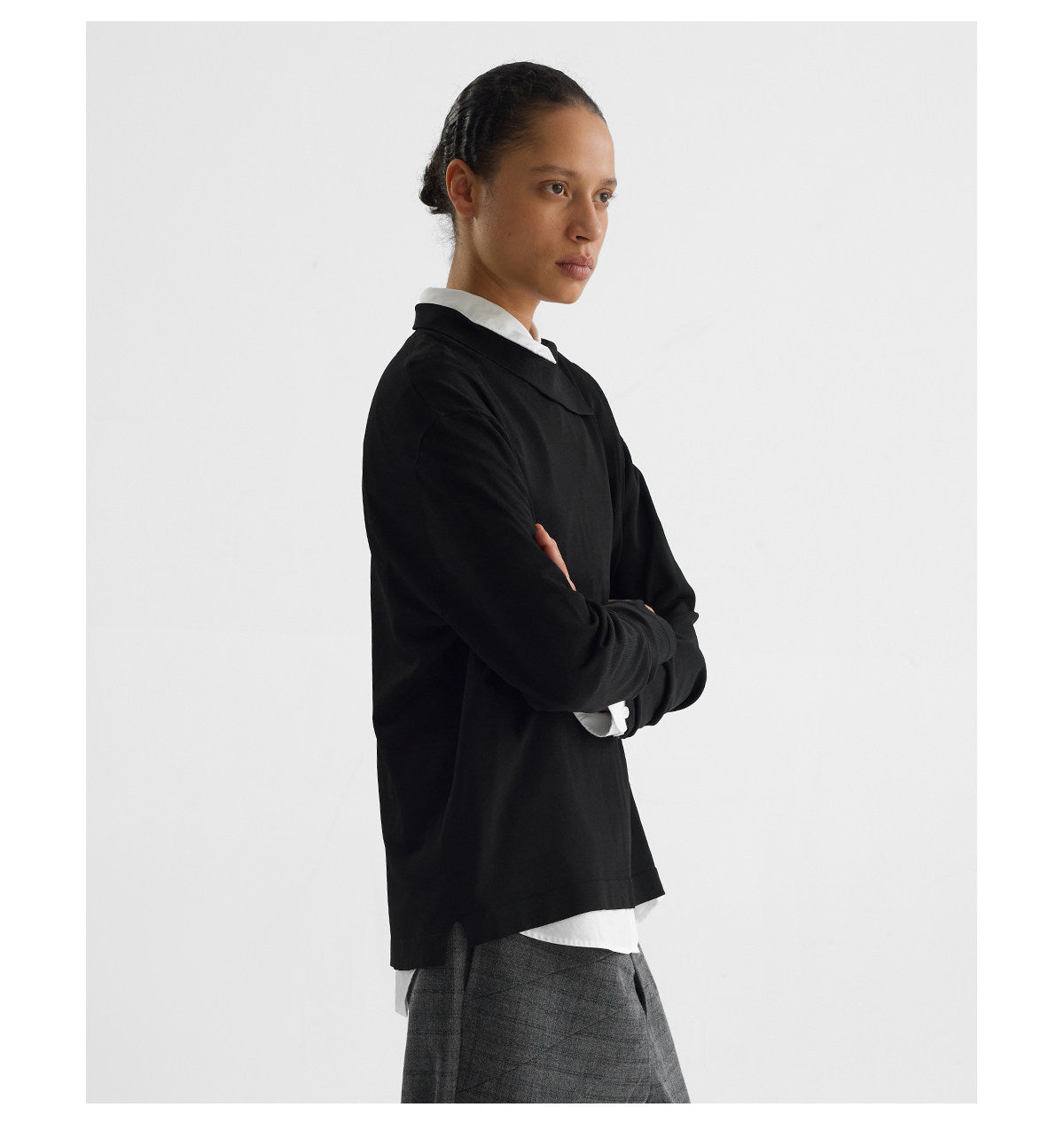 Wardrobe Style Turn-Down Collar T-Shirt
