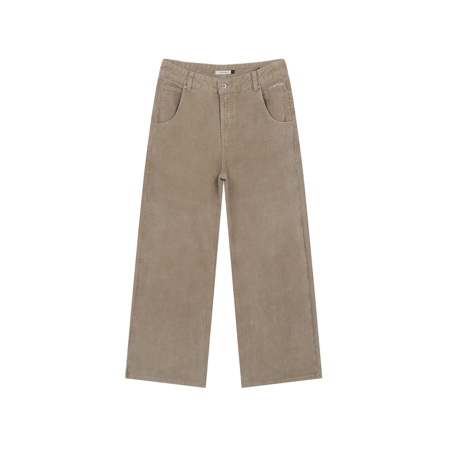 Distressed Corduroy Casual Pants
