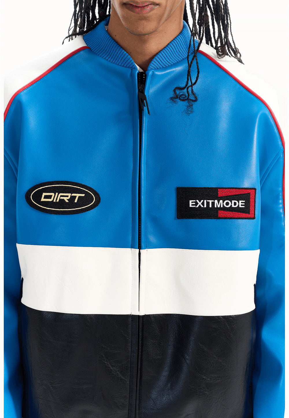 Oversized Leather Jacket