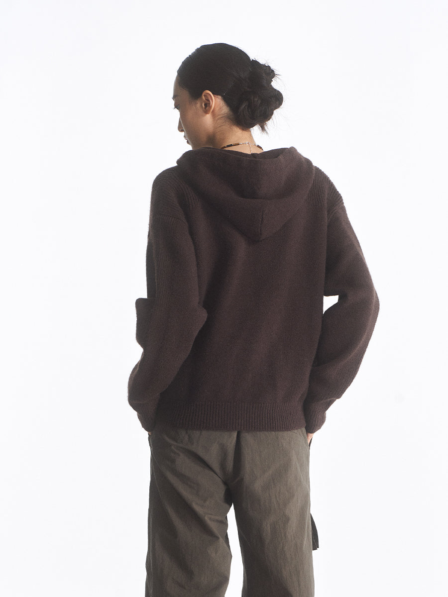 Drawstring Hooded Sweater