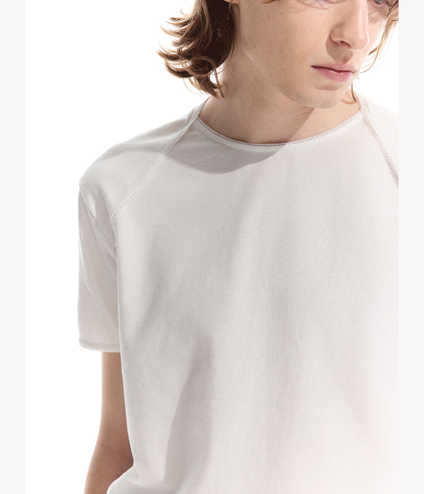 Raglan Basic Slim Fit T-Shirt