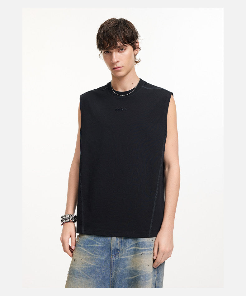 Functional Sports Style Sleeveless Top