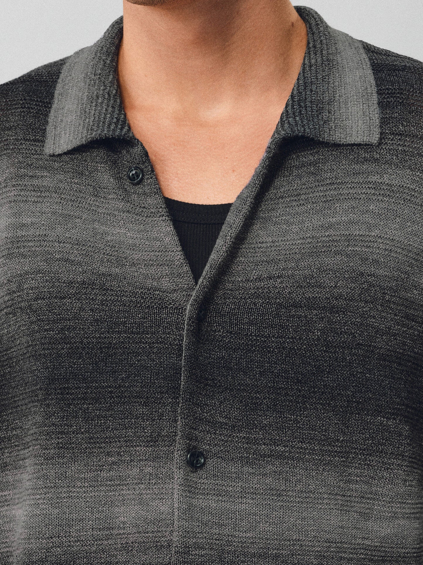 Washi Yarn Knit Shirt