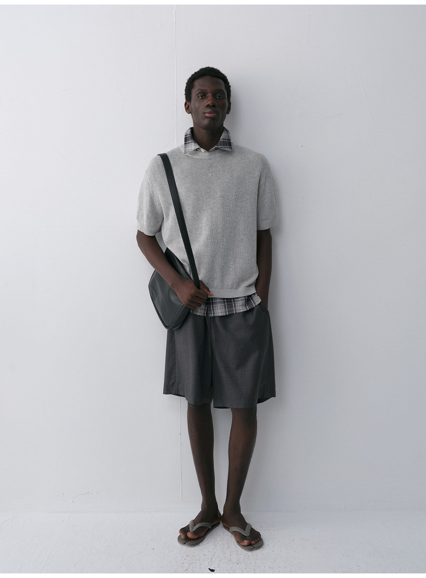 Wool Casual Shorts