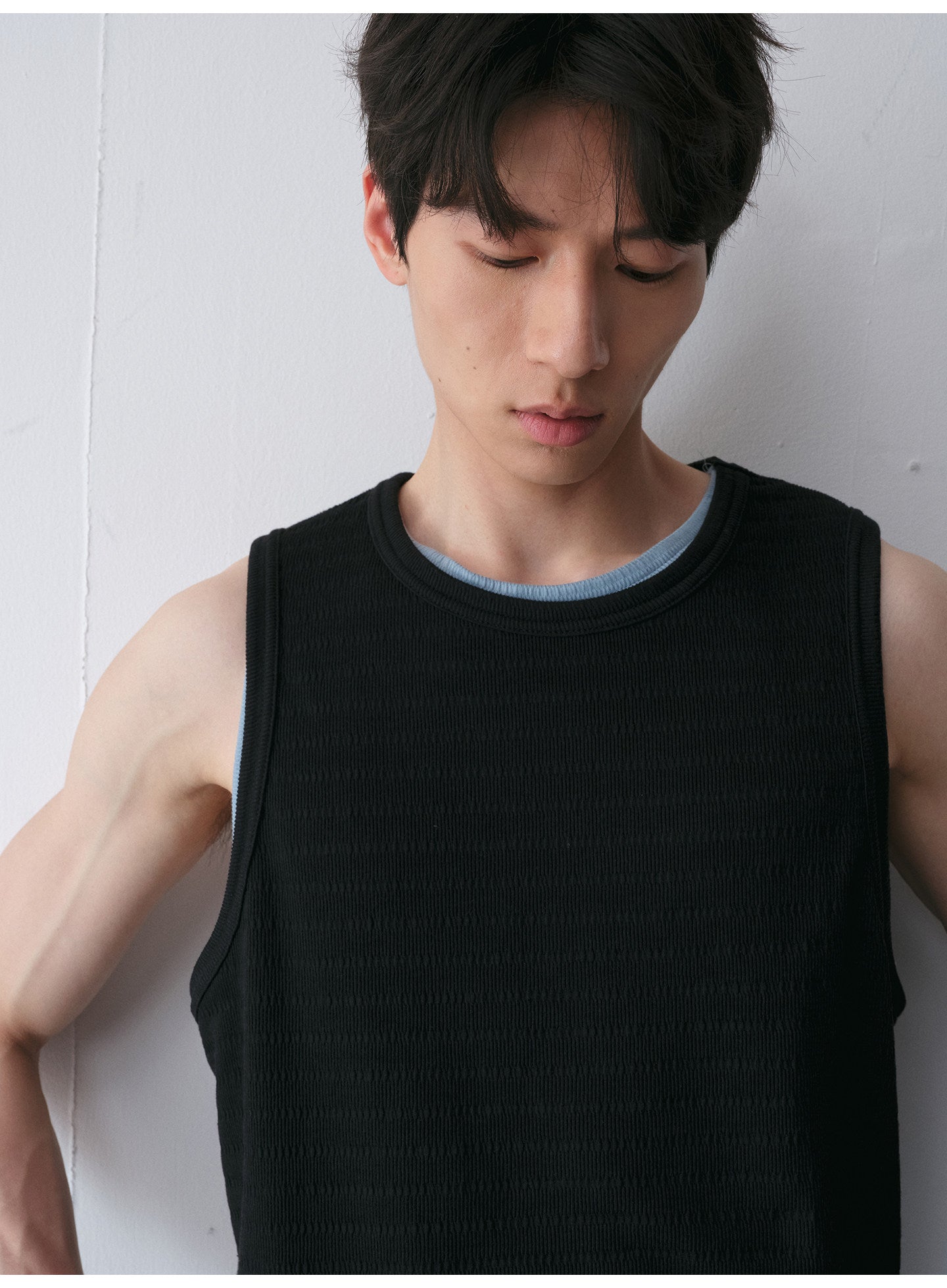 Cotton-Blend Tank Top