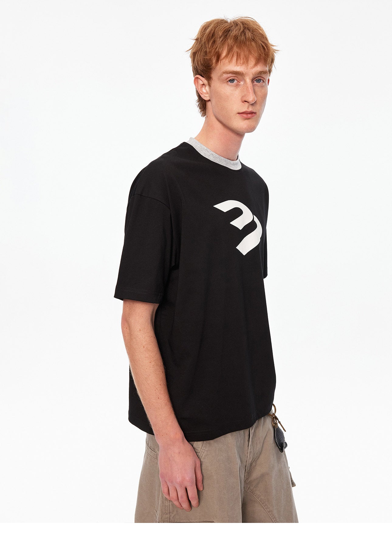 Crash Alphabet Print T-Shirt