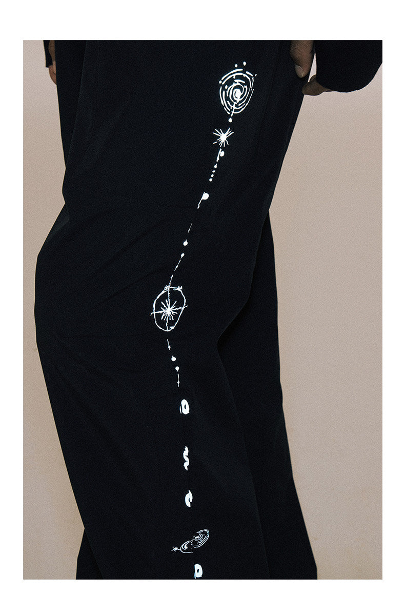 Waterproof and Oil-Resistant Functional Casual Pants